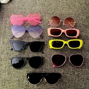 Bundle of 9 sunglasses